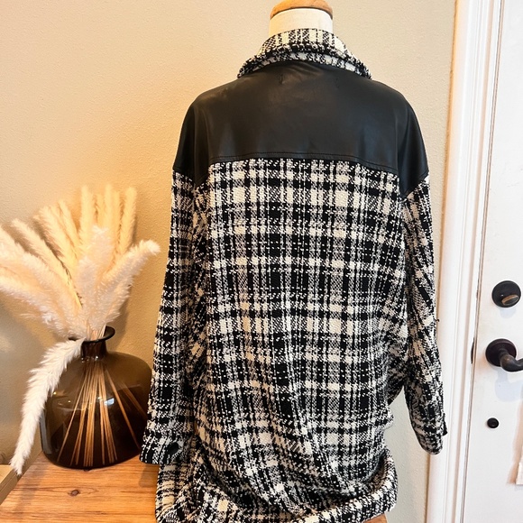 Zara Plaid Coat - Picture 4 of 8